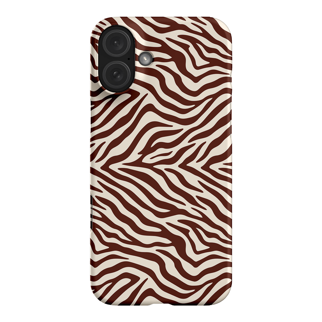 Zebra Toast Printed Phone Cases iPhone 16 Plus / Snap by The Dairy - The Dairy