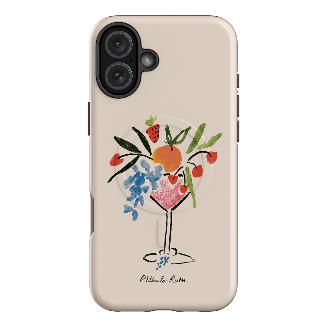 Abundance Martini Printed Phone Cases iPhone 16 Plus / Armoured MagSafe by Phthalo Ruth - The Dairy