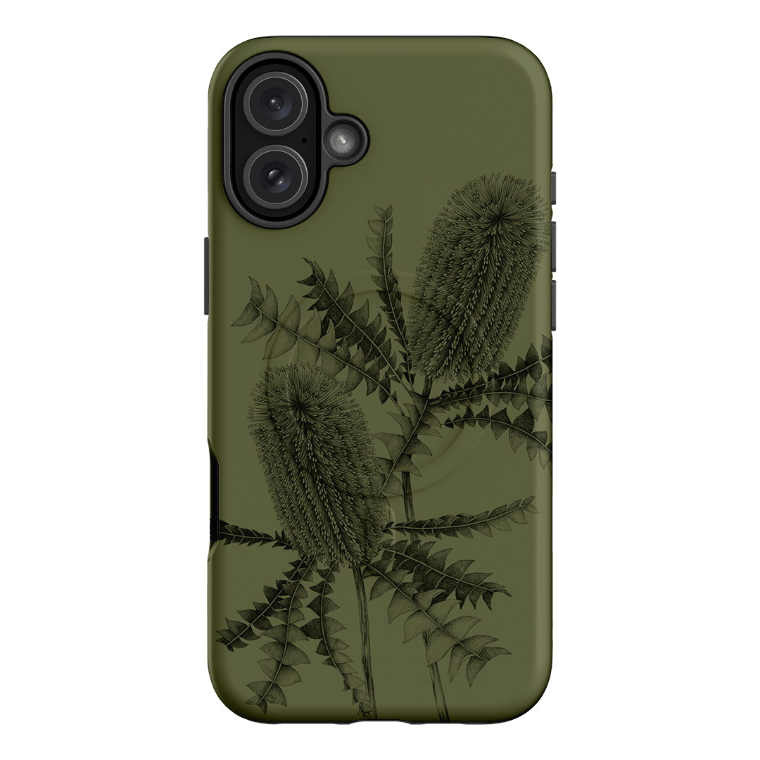 Banksia Study Printed Phone Cases iPhone 16 Plus / Armoured MagSafe by Typoflora - The Dairy