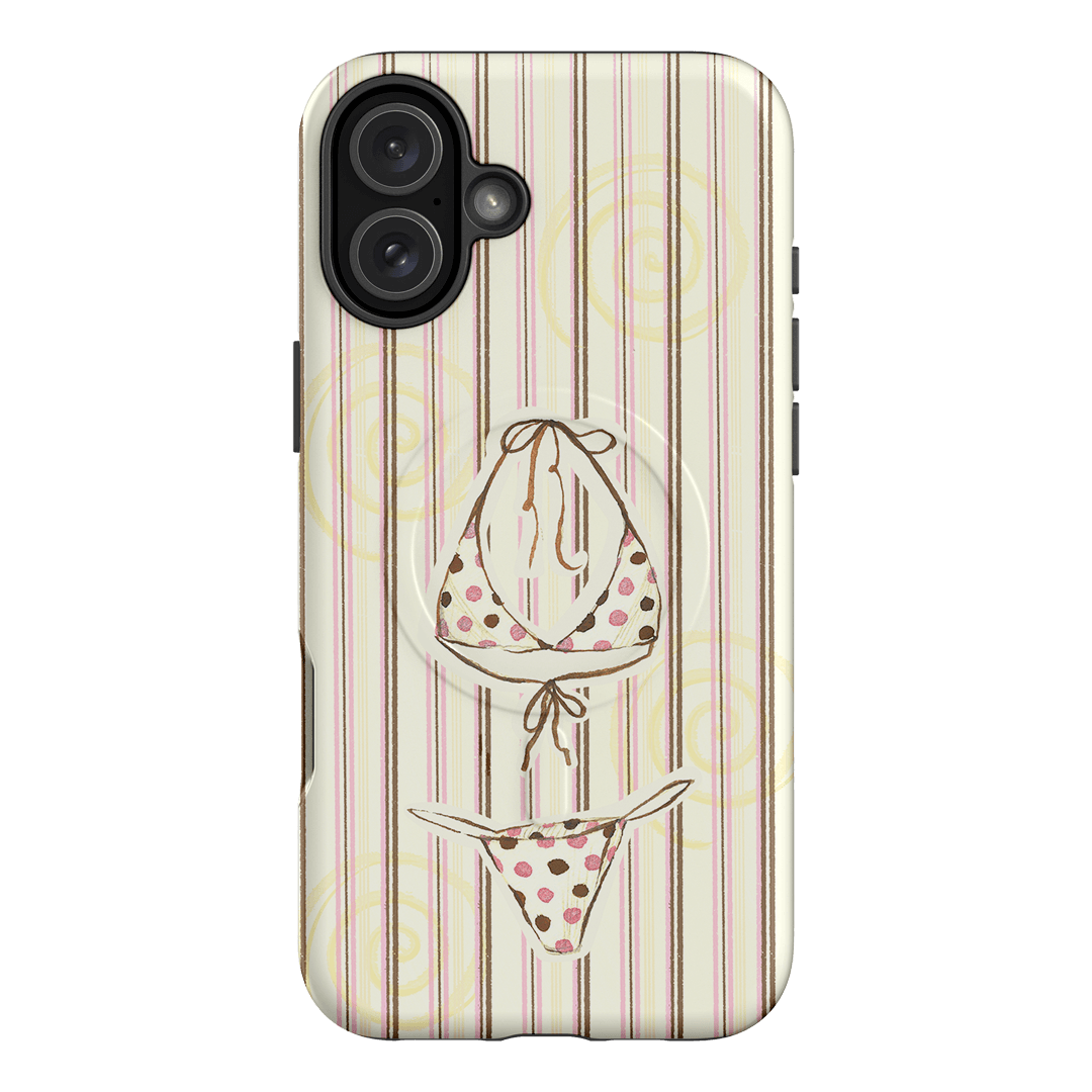 Biscuit Bikini Printed Phone Cases iPhone 16 Plus / Armoured MagSafe by Kayla Carr - The Dairy