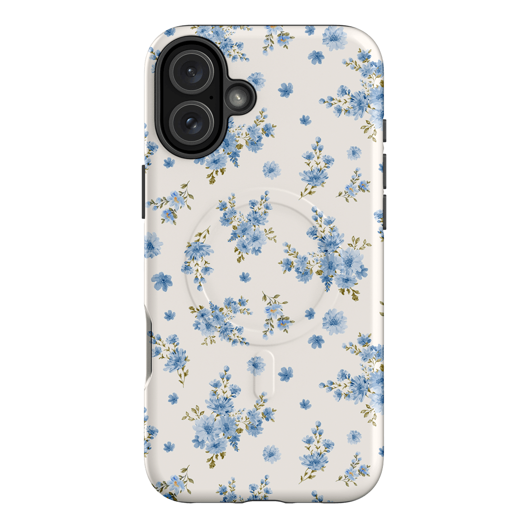 Blue Meadow Printed Phone Cases iPhone 16 Plus / Armoured MagSafe by Kasiags Art - The Dairy