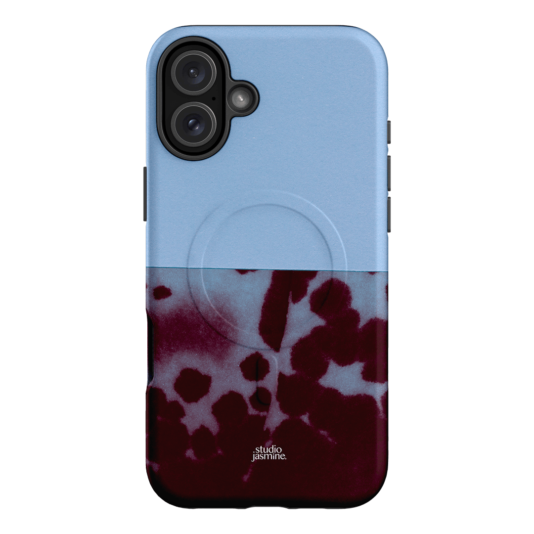 Blue Orchid Printed Phone Cases iPhone 16 Plus / Armoured MagSafe by Jasmine Dowling - The Dairy
