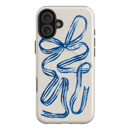 Bowerbird Ribbon Printed Phone Cases iPhone 16 Plus / Armoured MagSafe by Jasmine Dowling - The Dairy