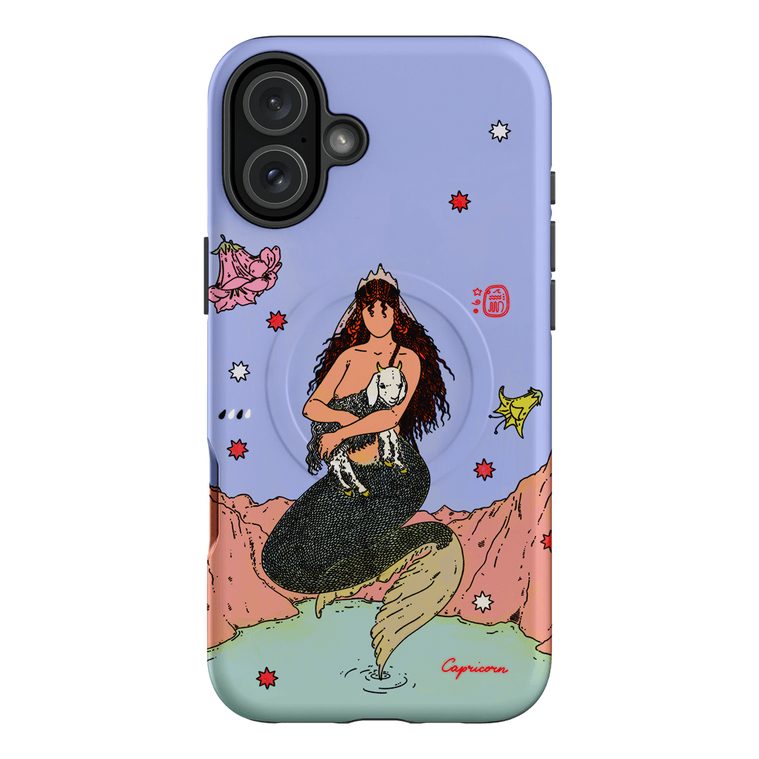 Capricorn Season Printed Phone Cases iPhone 16 Plus / Armoured MagSafe by Easty Beasty - The Dairy