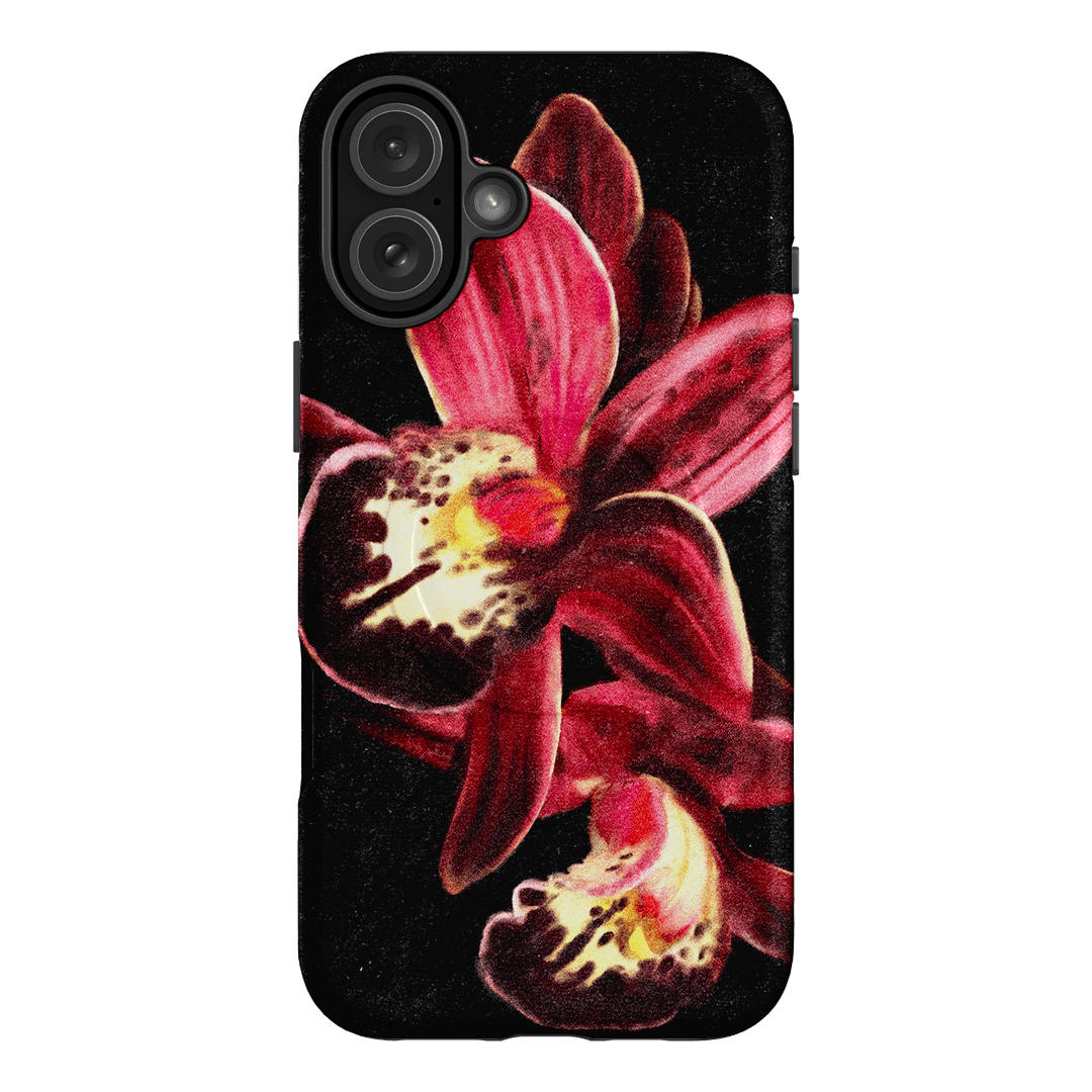 Deep Orchid Printed Phone Cases iPhone 16 Plus / Armoured MagSafe by Sally Hungerford - The Dairy