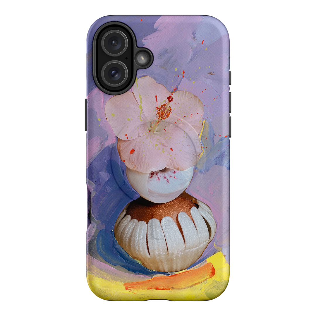 Flower Pop Printed Phone Cases iPhone 16 Plus / Armoured MagSafe by Nicole Nelius - The Dairy