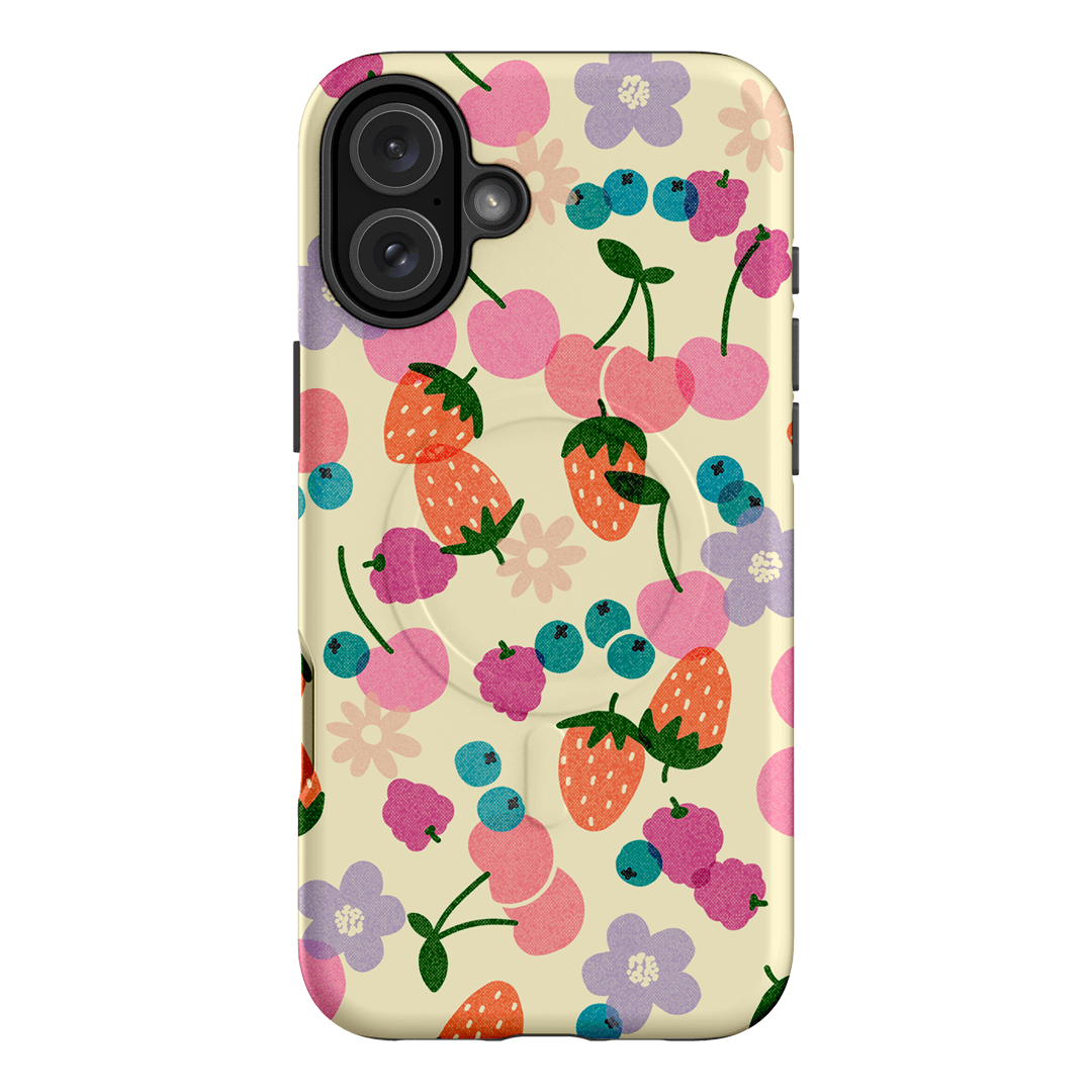 Fruitbowl Printed Phone Cases iPhone 16 Plus / Armoured MagSafe by Amy Gibbs - The Dairy