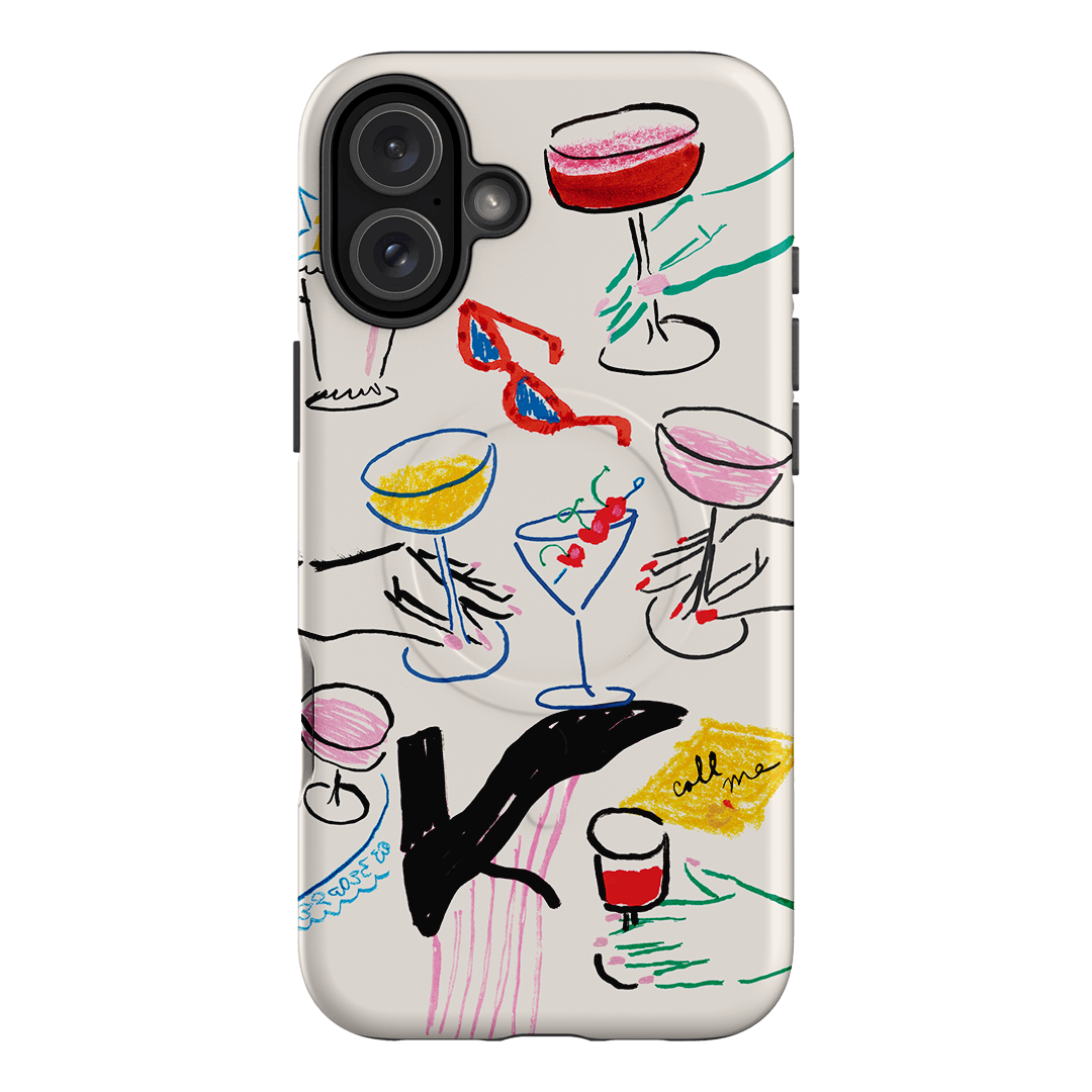 Girls Night Out Printed Phone Cases iPhone 16 Plus / Armoured MagSafe by Phthalo Ruth - The Dairy