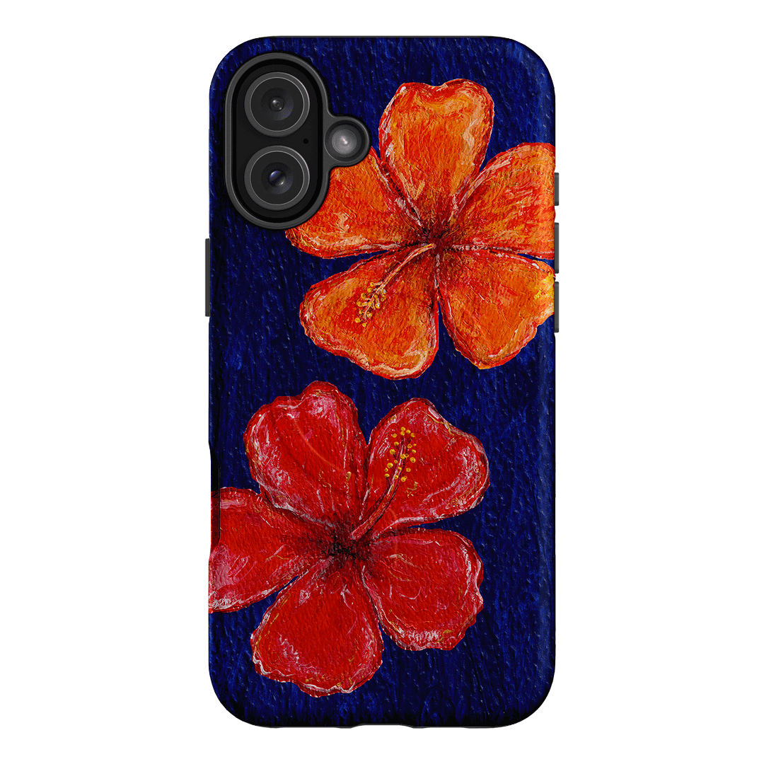 Hibiscus Flower Deep Blue