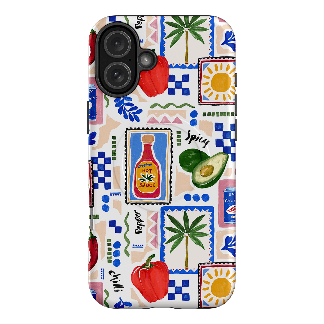 Mexico Holiday Printed Phone Cases iPhone 16 Plus / Armoured MagSafe by Charlie Taylor - The Dairy