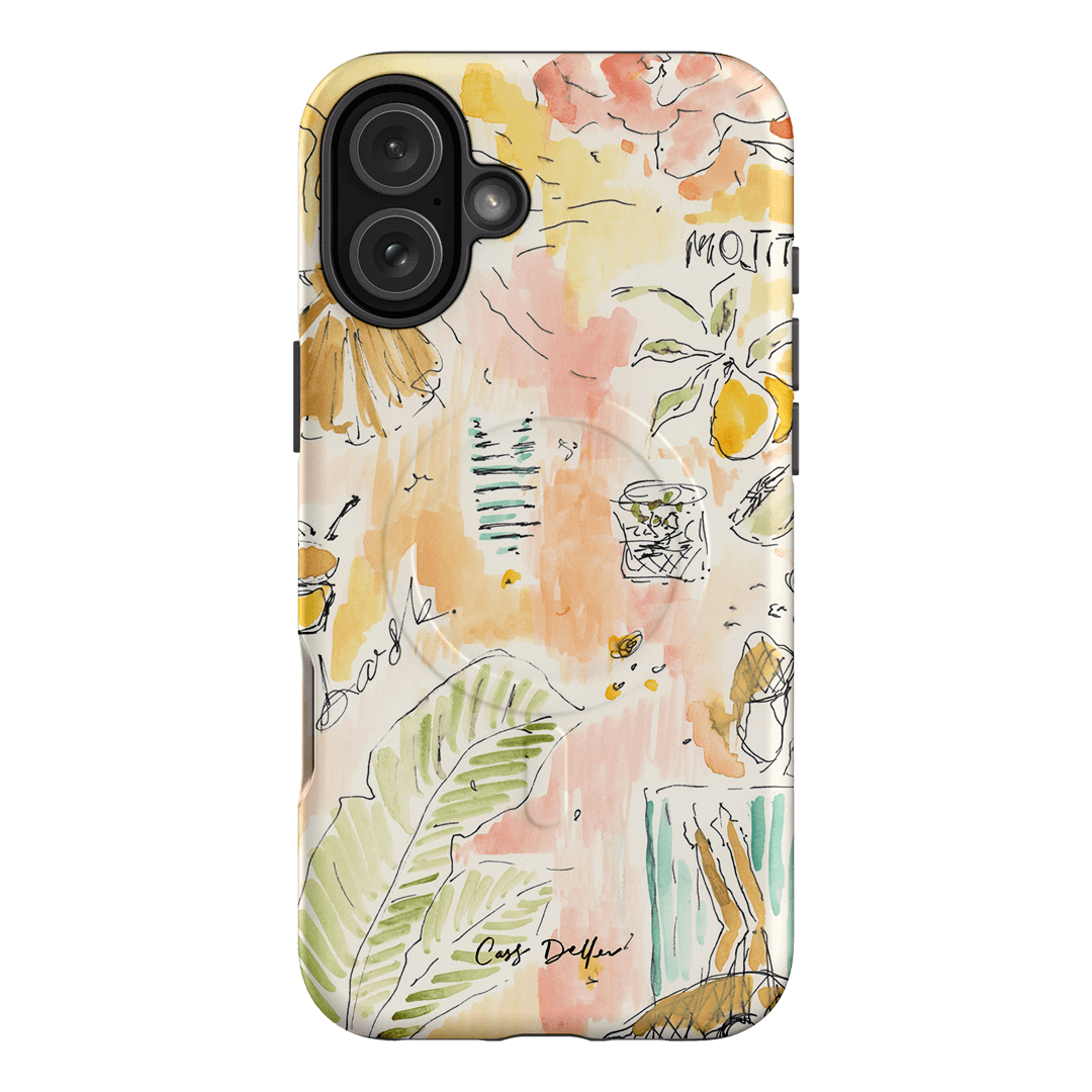 Mojito Printed Phone Cases iPhone 16 Plus / Armoured MagSafe by Cass Deller - The Dairy