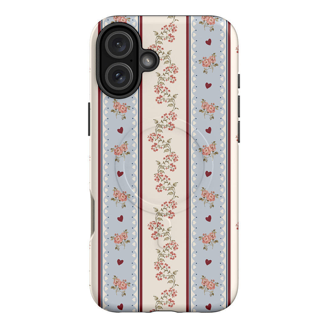 Pastel Stripe Printed Phone Cases iPhone 16 Plus / Armoured MagSafe by Kasiags Art - The Dairy
