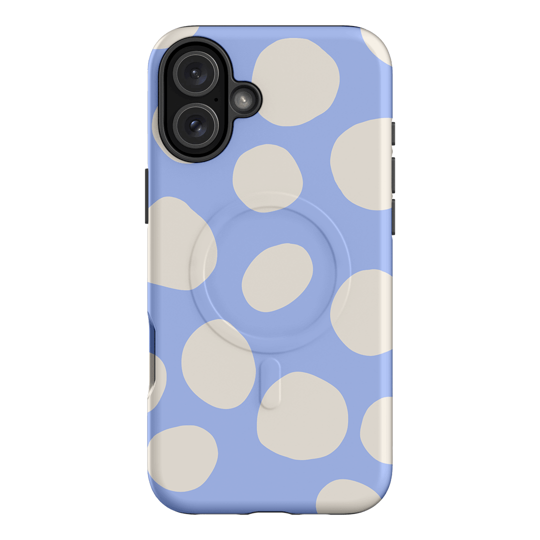 Pebbles Periwinkle Salt Printed Phone Cases iPhone 16 Plus / Armoured MagSafe by Veronica Tucker - The Dairy