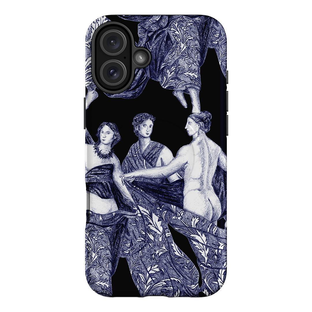 Renaissance Flora Printed Phone Cases iPhone 16 Plus / Armoured MagSafe by Desmond & Dempsey - The Dairy