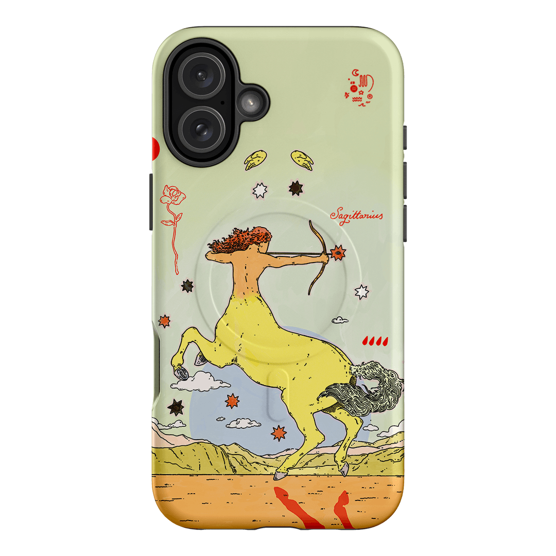 Sagittarius Season Printed Phone Cases iPhone 16 Plus / Armoured MagSafe by Easty Beasty - The Dairy