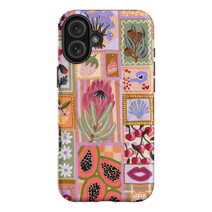 Summer Postcards Printed Phone Cases iPhone 16 Plus / Armoured MagSafe by Amy Gibbs - The Dairy