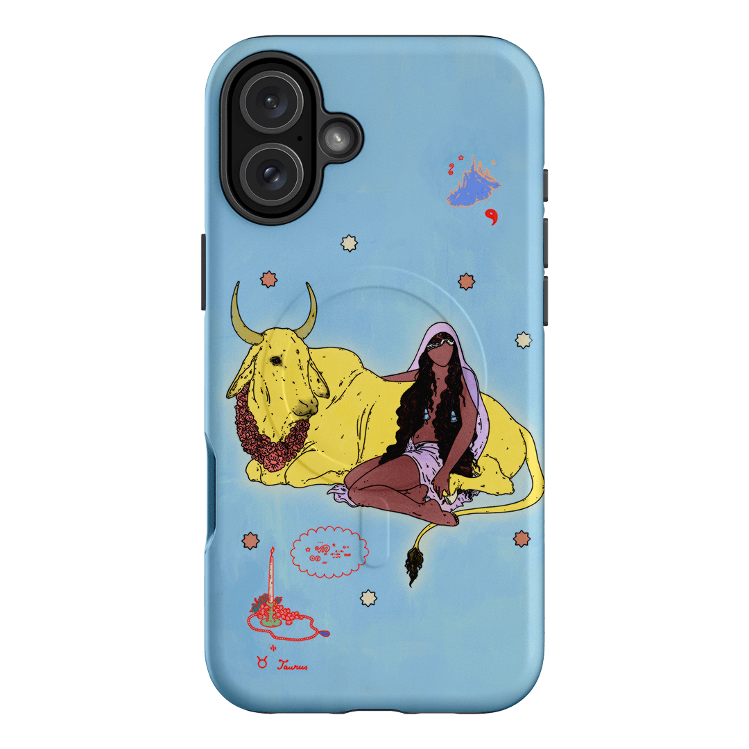 Taurus Season Printed Phone Cases iPhone 16 Plus / Armoured MagSafe by Easty Beasty - The Dairy