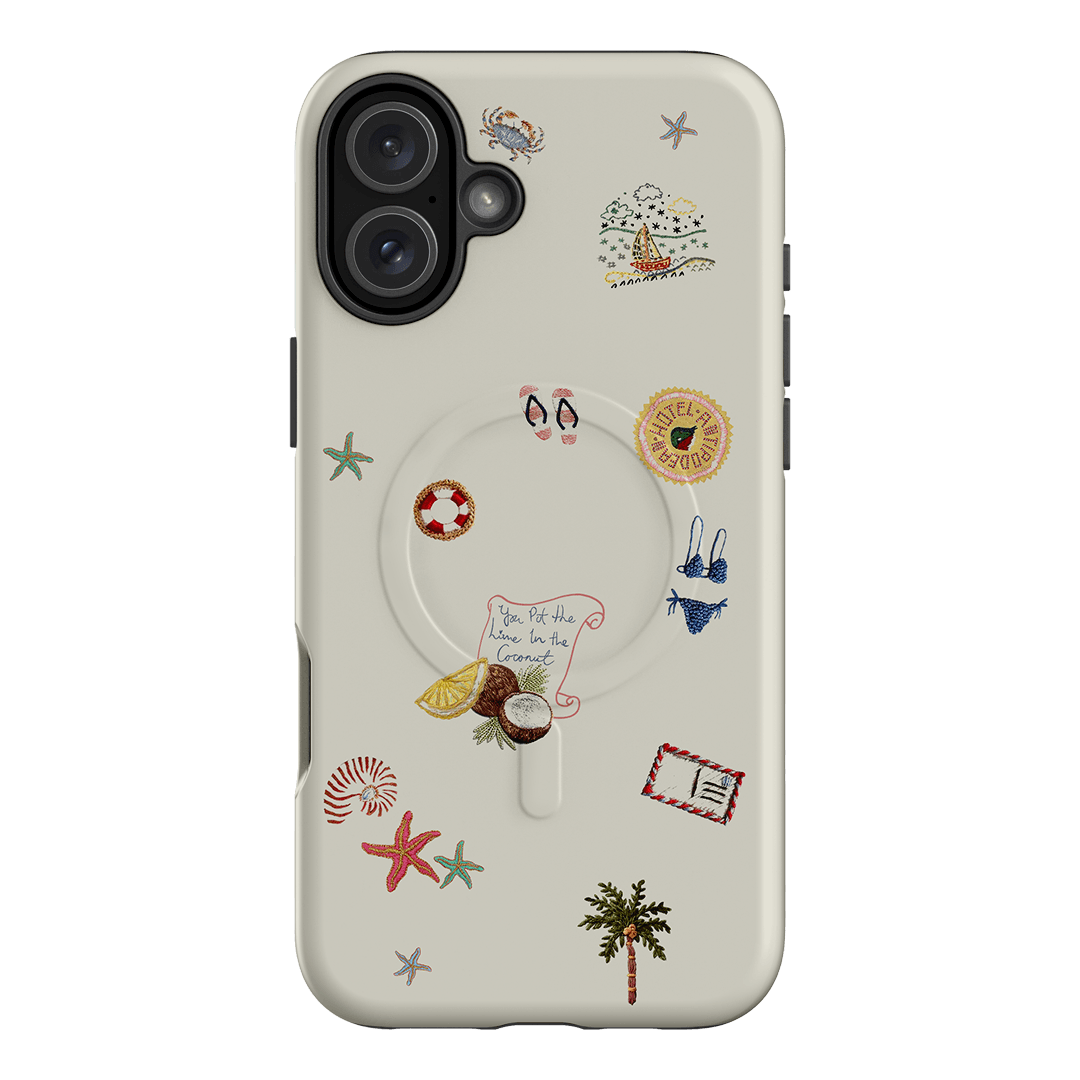 Vacay All Day Cream Printed Phone Cases by Antipodean - The Dairy