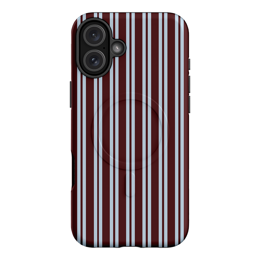 Varsity Stripes Printed Phone Cases iPhone 16 Plus / Armoured MagSafe by The Dairy - The Dairy