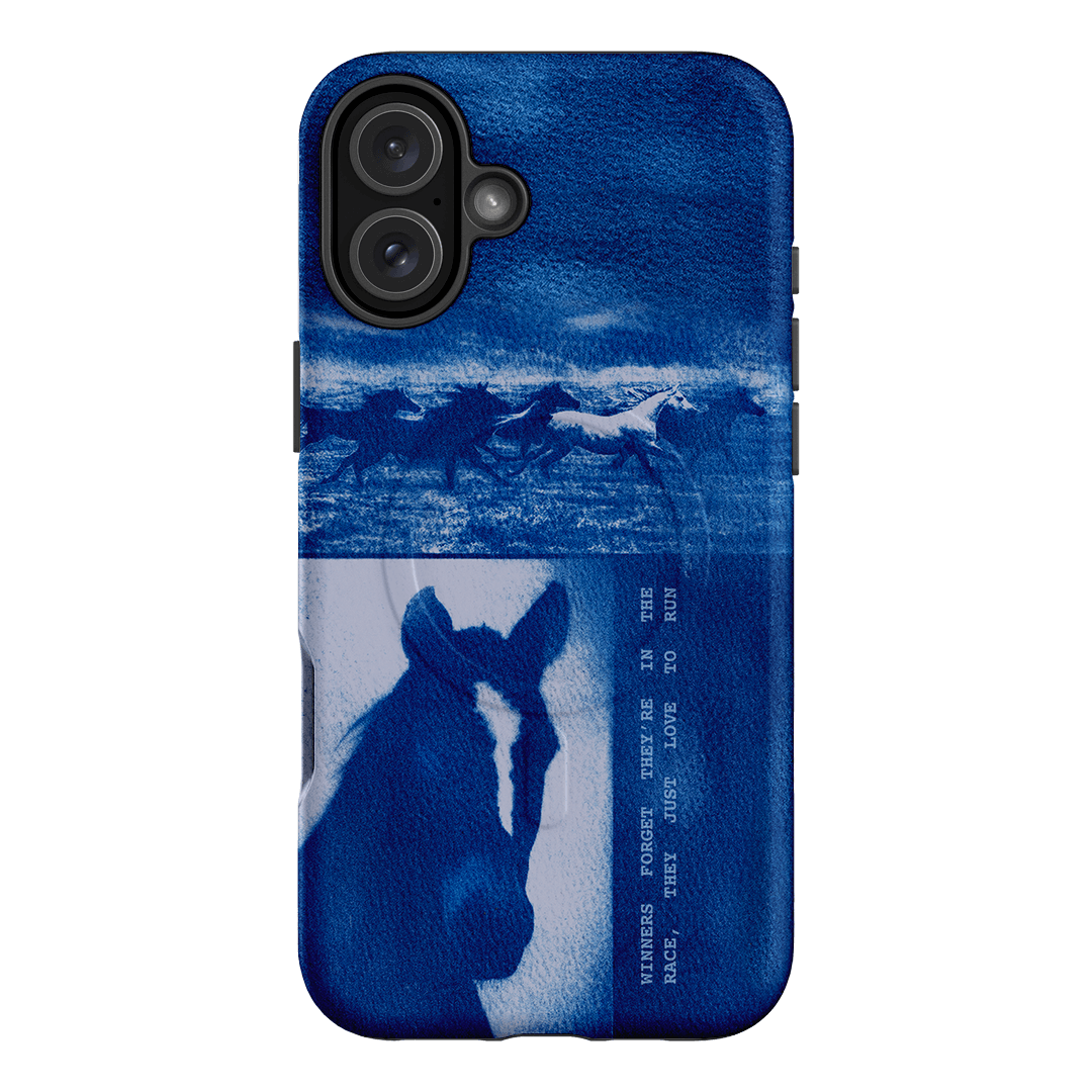 Wild Horses Printed Phone Cases iPhone 16 Plus / Armoured MagSafe by Sally Hungerford - The Dairy