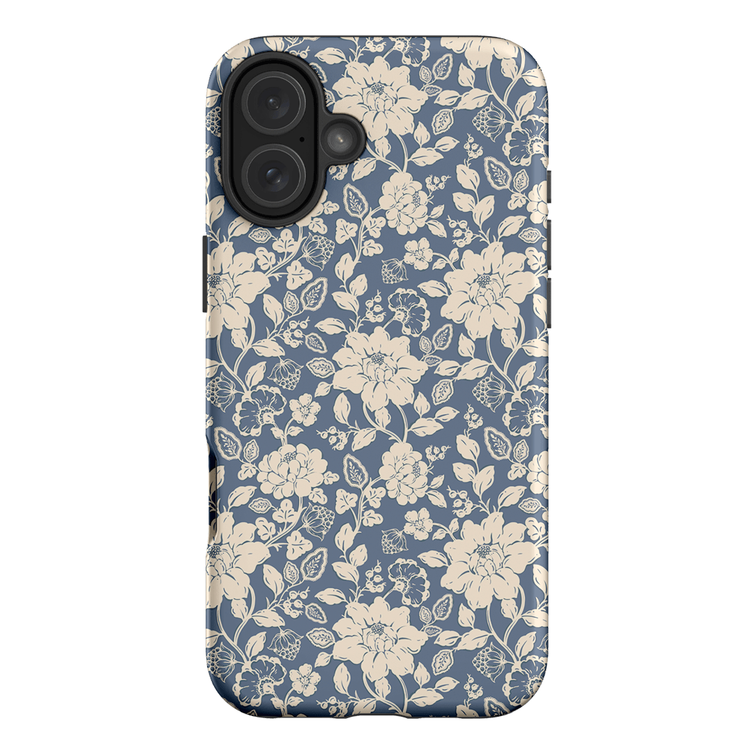 Blue Garden Printed Phone Cases iPhone 16 Plus / Armoured by Kasiags Art - The Dairy