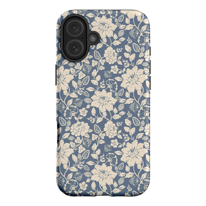 Blue Garden Printed Phone Cases iPhone 16 Plus / Armoured by Kasiags Art - The Dairy