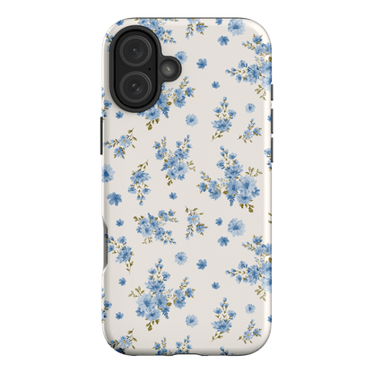 Blue Meadow Printed Phone Cases iPhone 16 Plus / Armoured by Kasiags Art - The Dairy