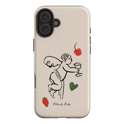 Cherub Printed Phone Cases iPhone 16 Plus / Armoured by Phthalo Ruth - The Dairy