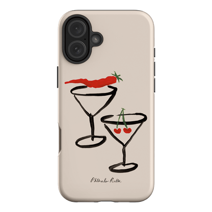 Chilli Cherry Printed Phone Cases by Phthalo Ruth - The Dairy