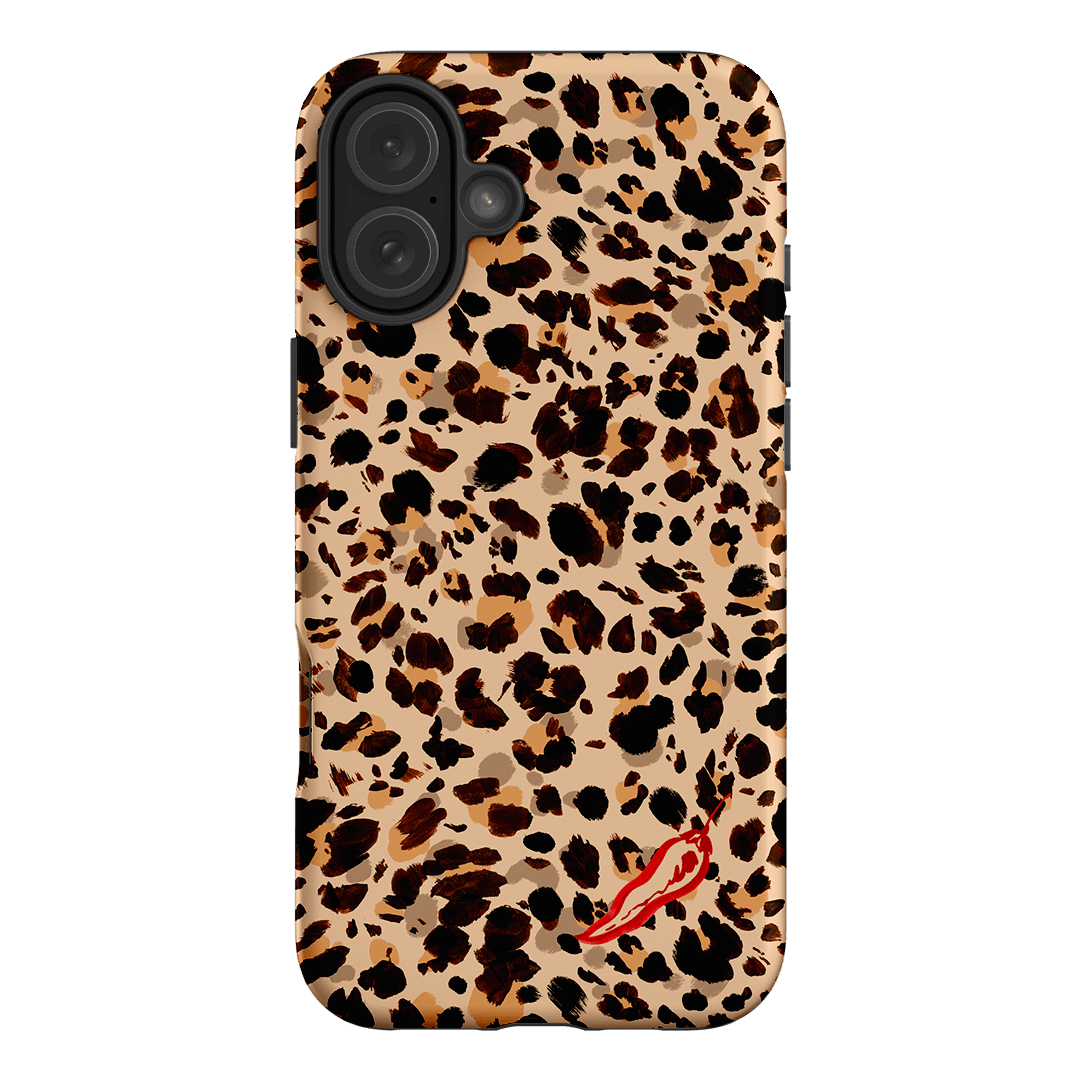 Chilli Leopard Printed Phone Cases iPhone 16 Plus / Armoured by Charlie Taylor - The Dairy