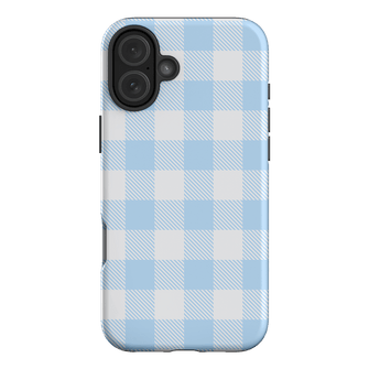 Cloud Plaid Printed Phone Cases iPhone 16 Plus / Armoured by The Dairy - The Dairy