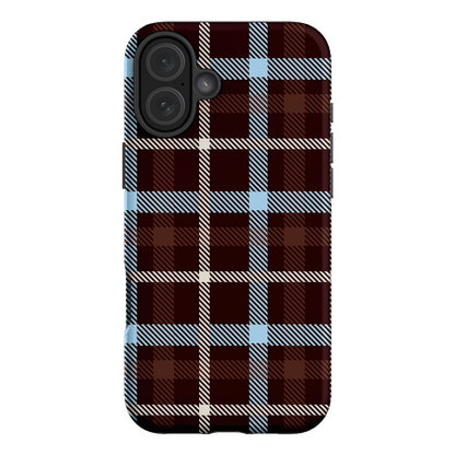 Coco Plaid Printed Phone Cases iPhone 16 Plus / Armoured by The Dairy - The Dairy