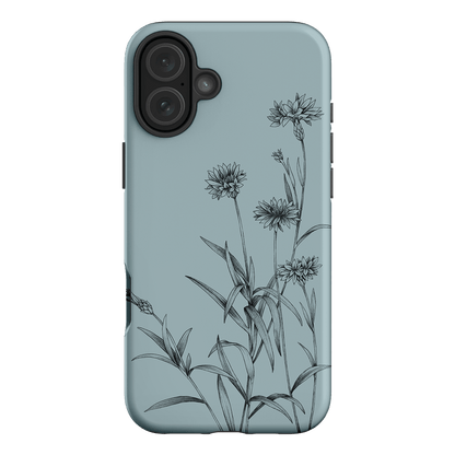 Cornflowers Study Printed Phone Cases iPhone 16 Plus / Armoured by Typoflora - The Dairy
