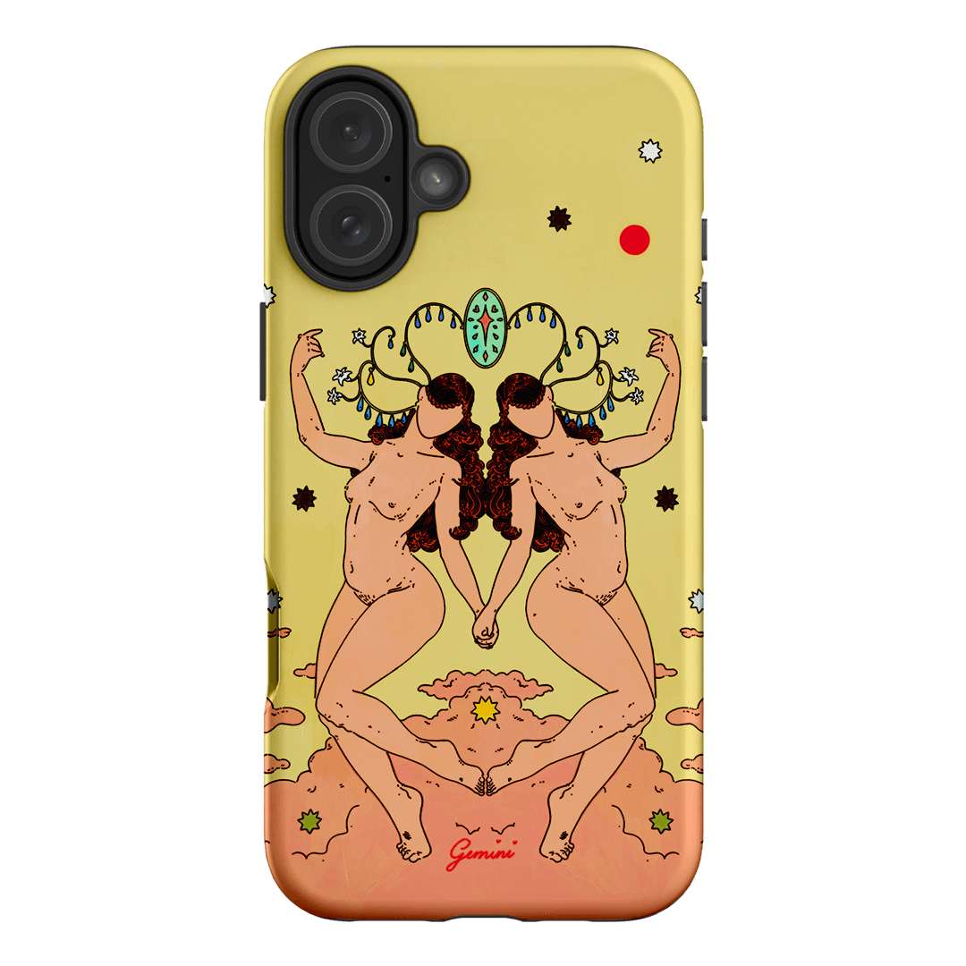 Gemini Season Printed Phone Cases iPhone 16 Plus / Armoured by Easty Beasty - The Dairy