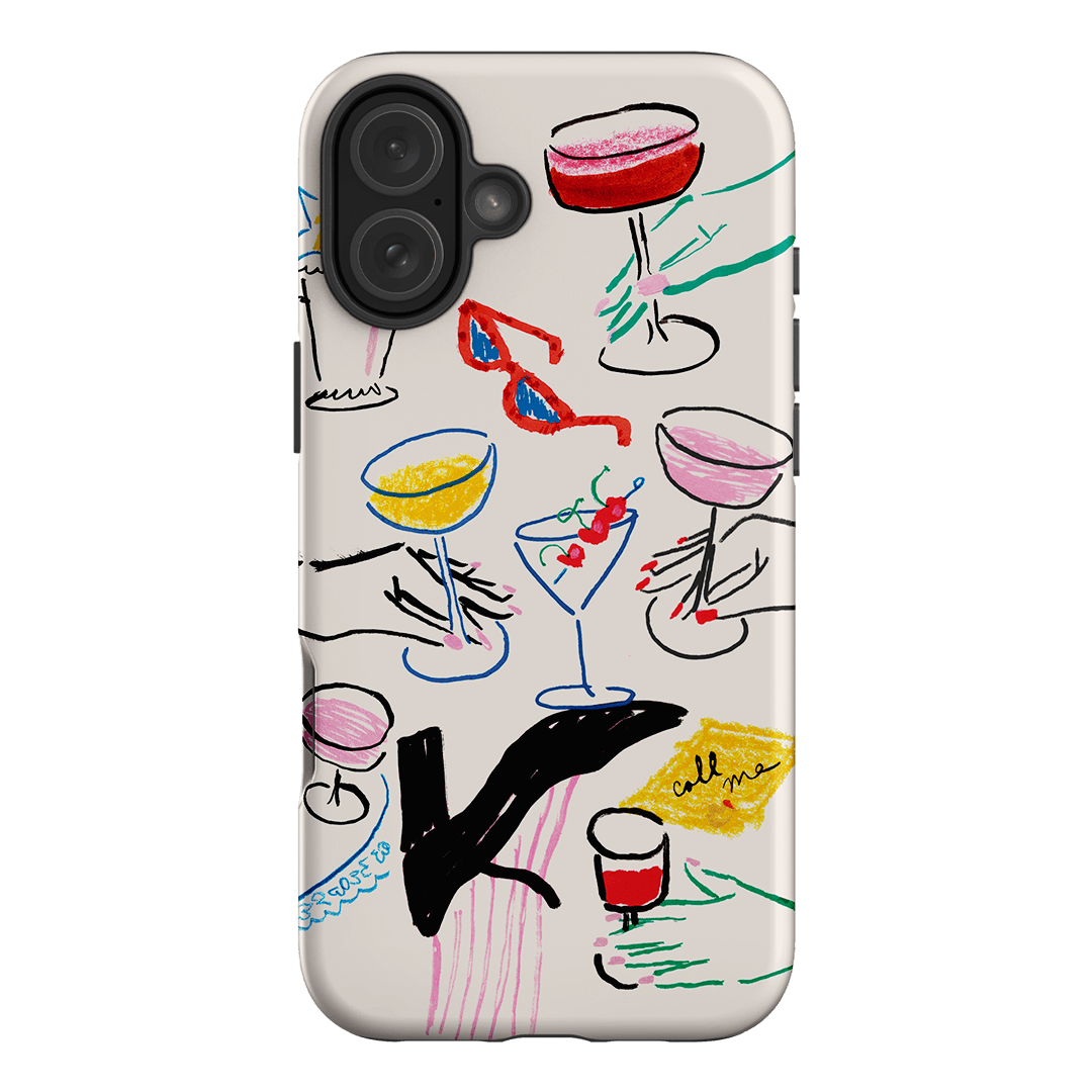 Girls Night Out Printed Phone Cases iPhone 16 Plus / Armoured by Phthalo Ruth - The Dairy