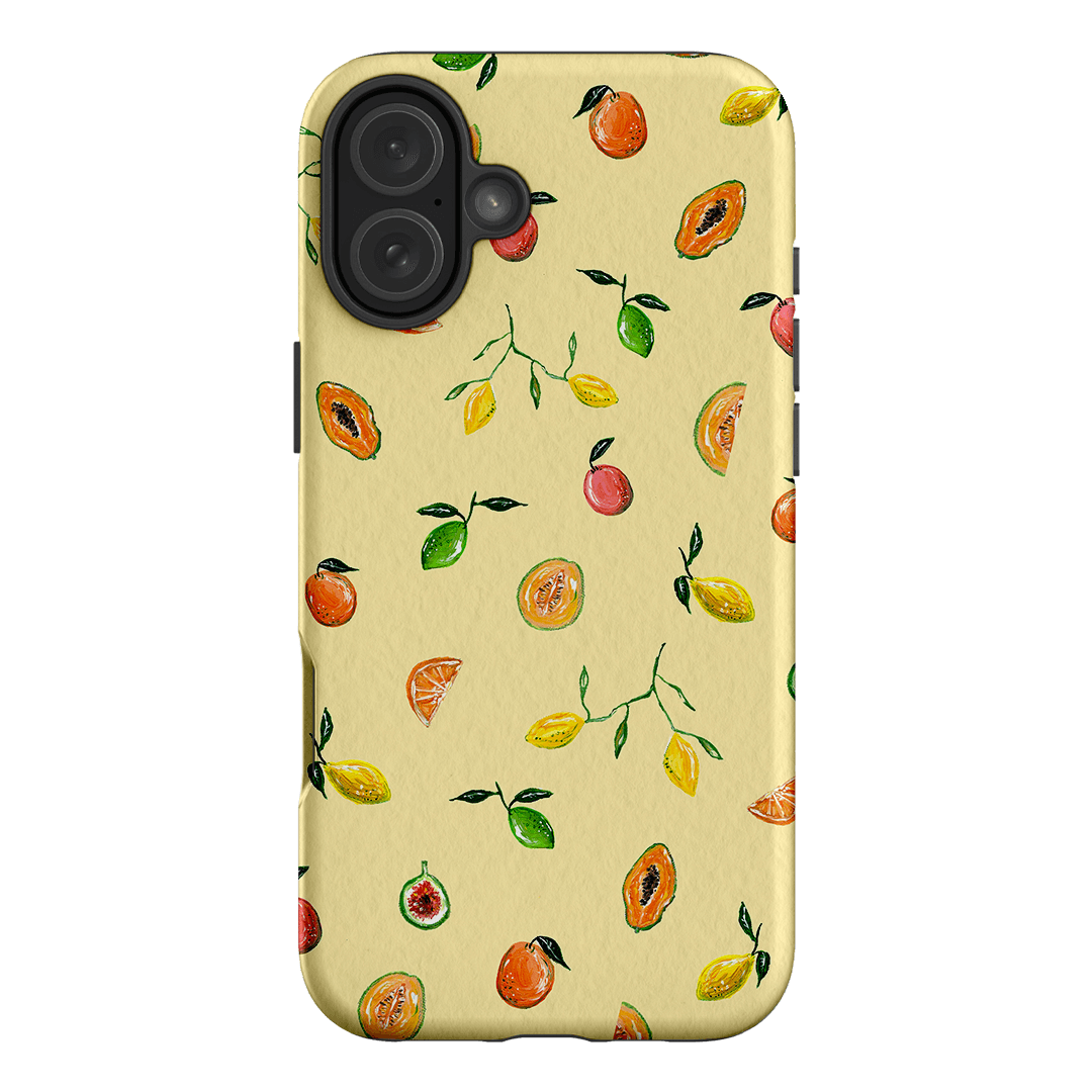 Golden Fruit Printed Phone Cases iPhone 16 Plus / Armoured by BG. Studio - The Dairy