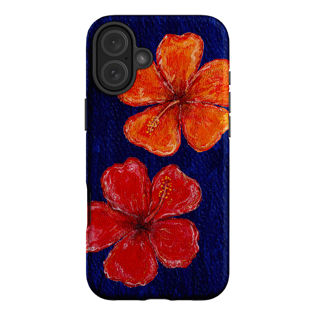 Hibiscus Flower Deep Blue