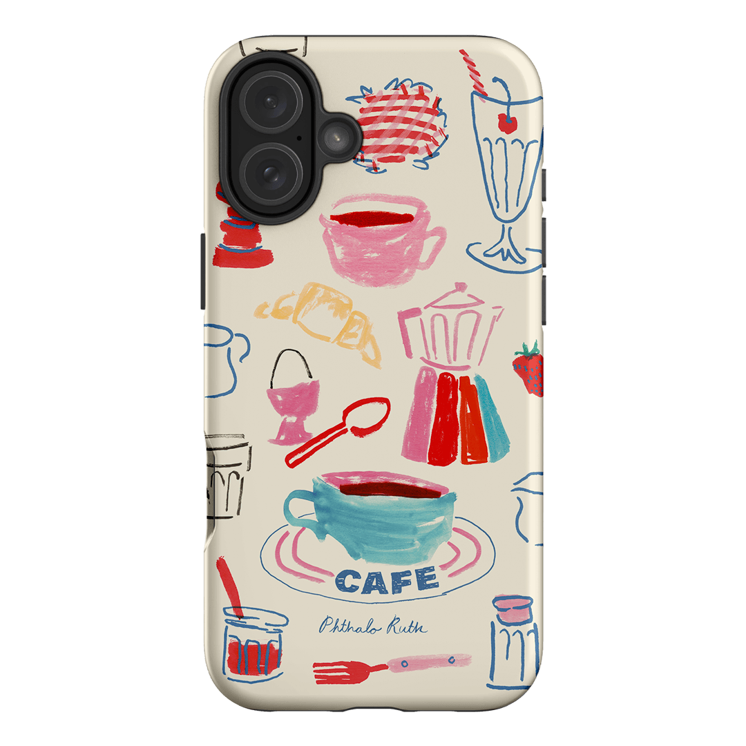 Home Cafe Printed Phone Cases iPhone 16 Plus / Armoured by Phthalo Ruth - The Dairy