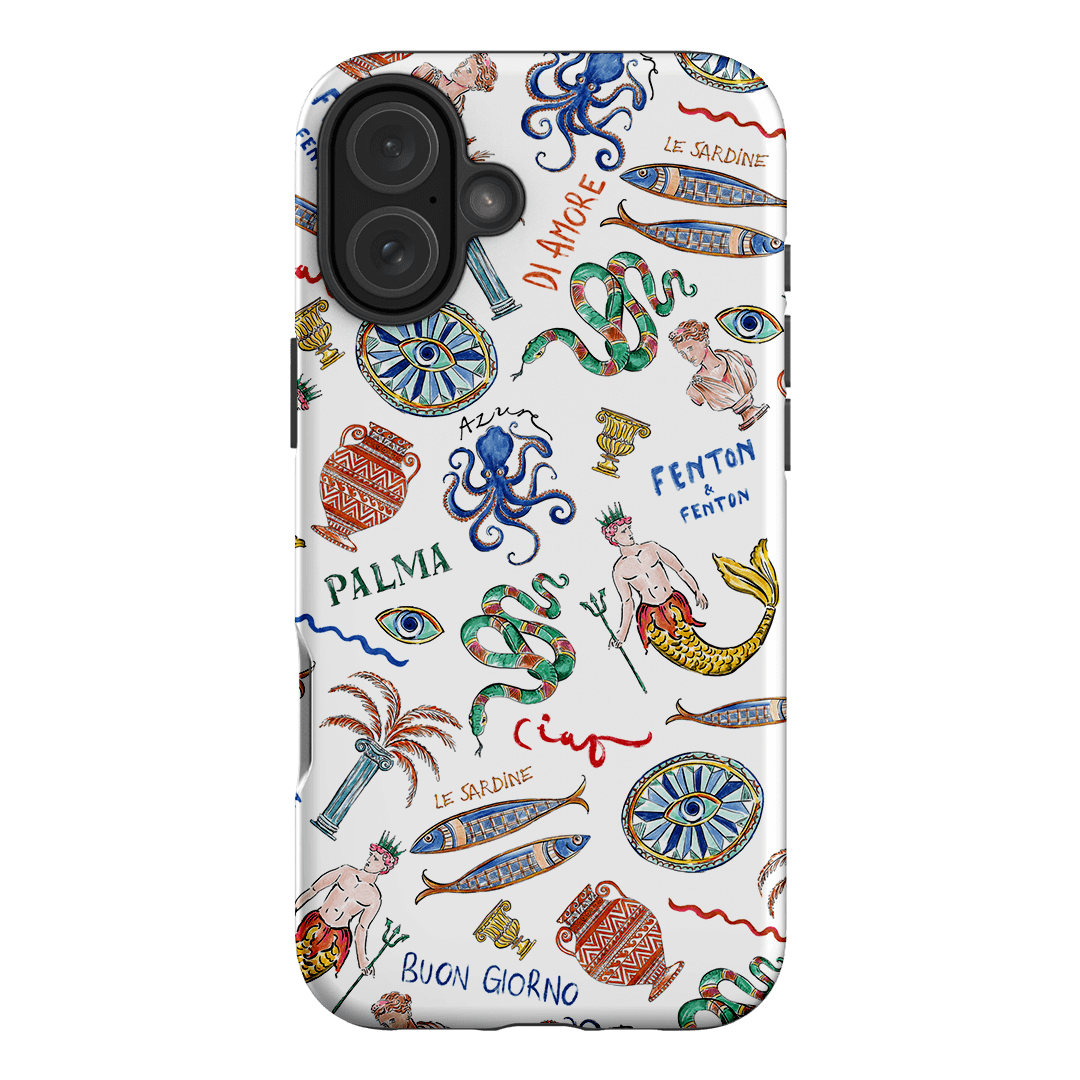 Il Mediterraneo Printed Phone Cases iPhone 16 Plus / Armoured by Fenton & Fenton - The Dairy