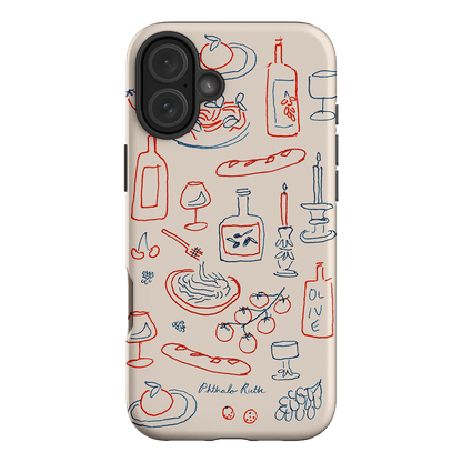 Italian Fare Printed Phone Cases iPhone 16 Plus / Armoured by Phthalo Ruth - The Dairy