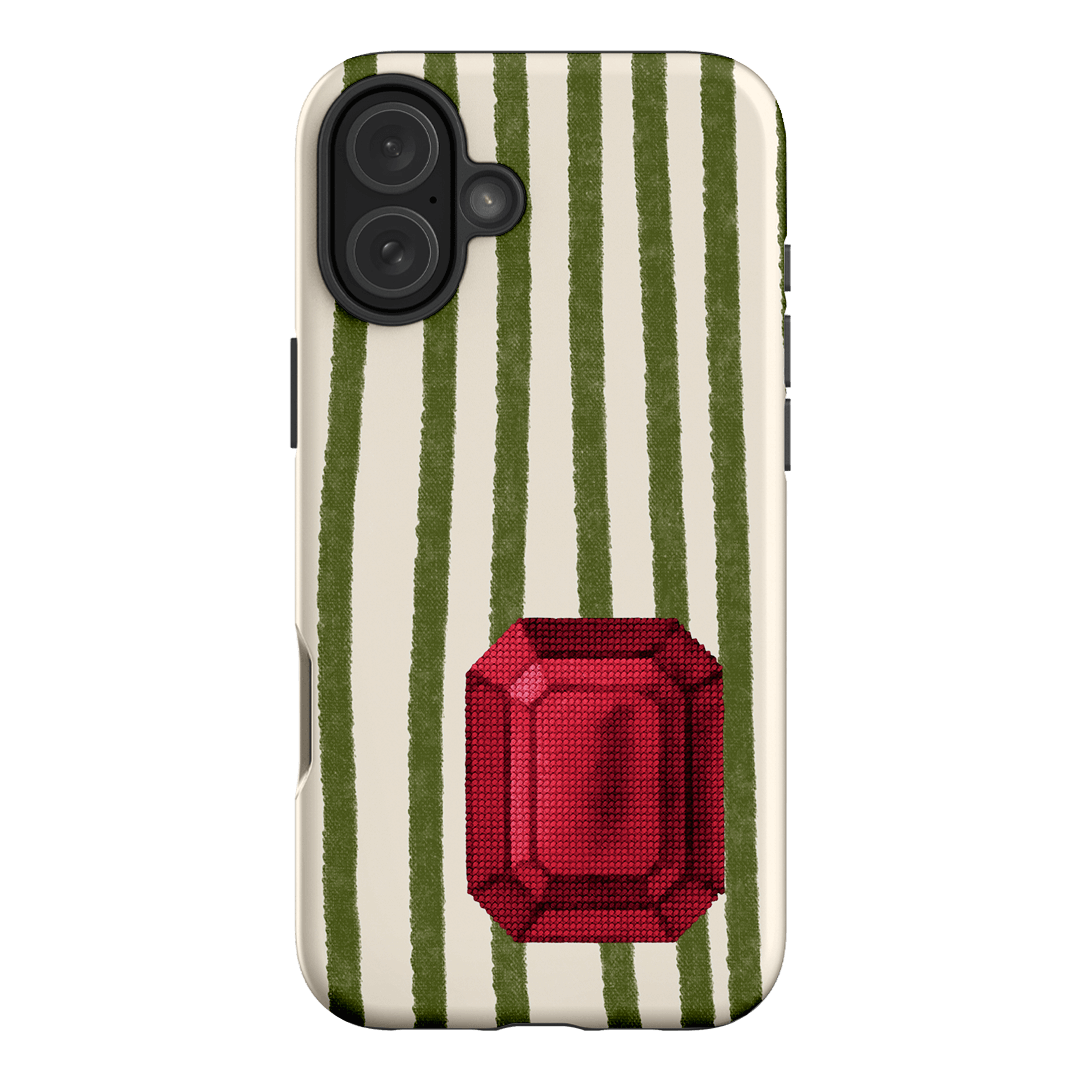 July Ruby Printed Phone Cases iPhone 16 Plus / Armoured by Joiana - The Dairy
