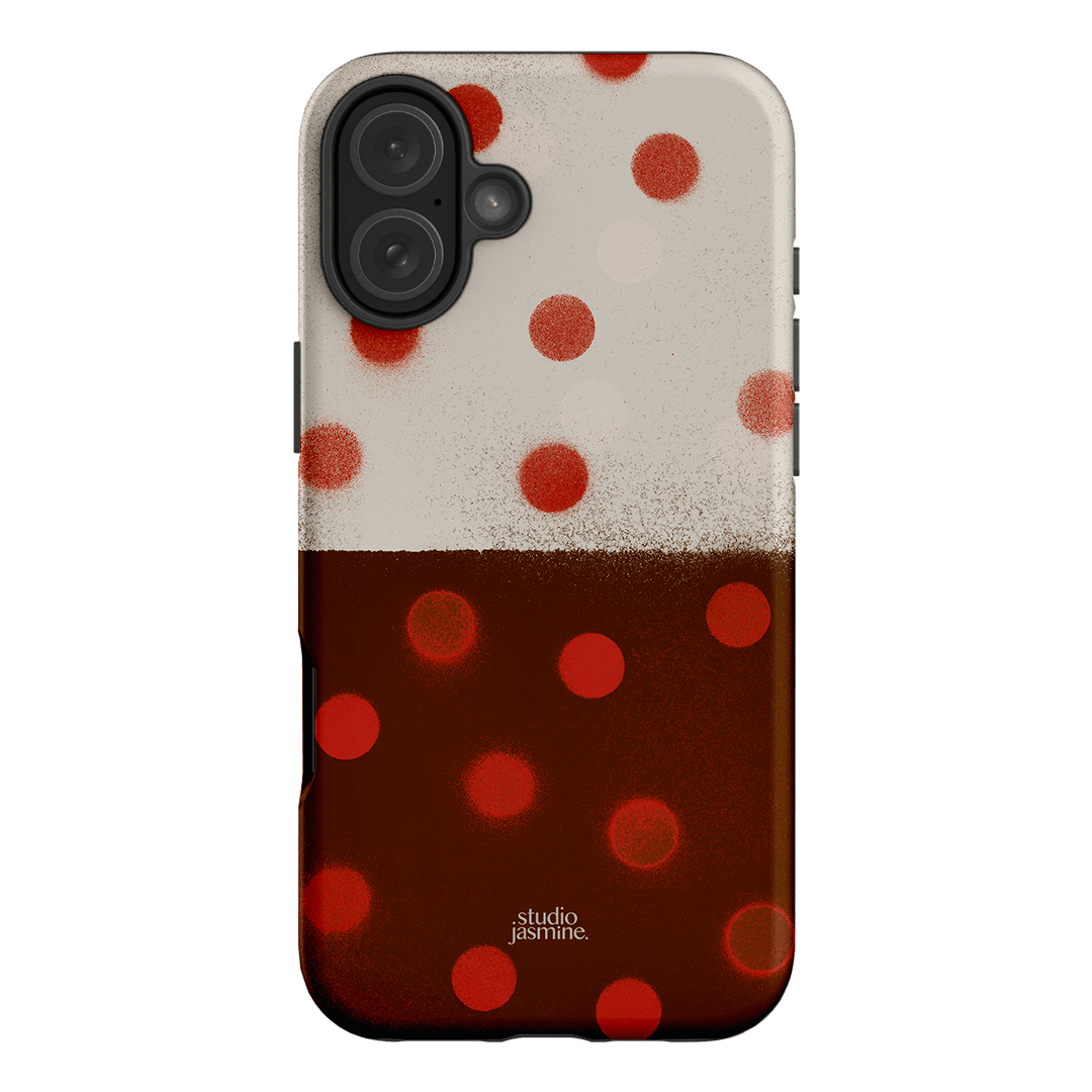 Ladybug Polka Dot Printed Phone Cases iPhone 16 Plus / Armoured by Jasmine Dowling - The Dairy