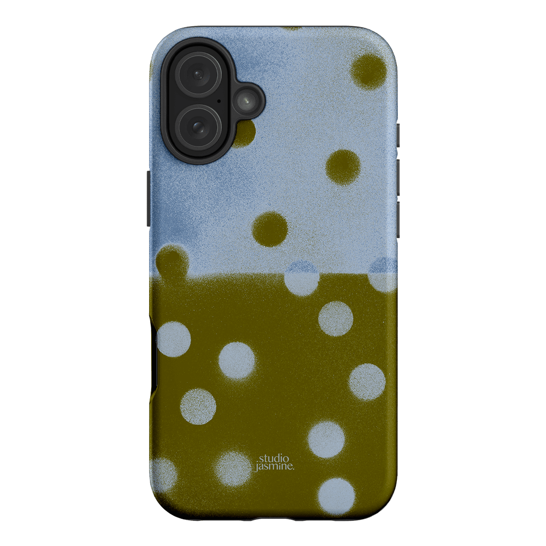 Lake Polka Dot Printed Phone Cases iPhone 16 Plus / Armoured by Jasmine Dowling - The Dairy