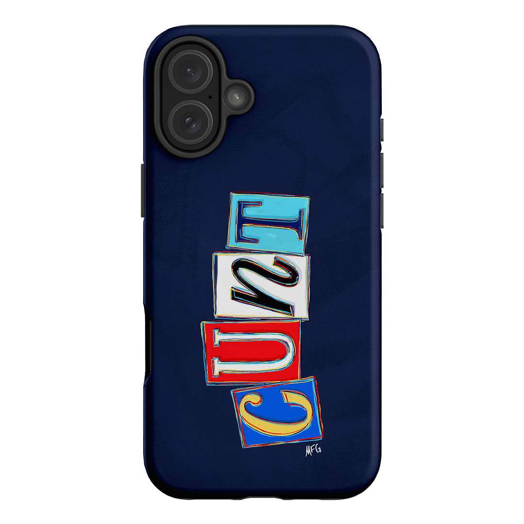 Lil Cnts Blue Printed Phone Cases iPhone 16 Plus / Armoured by Margarbs Art - The Dairy