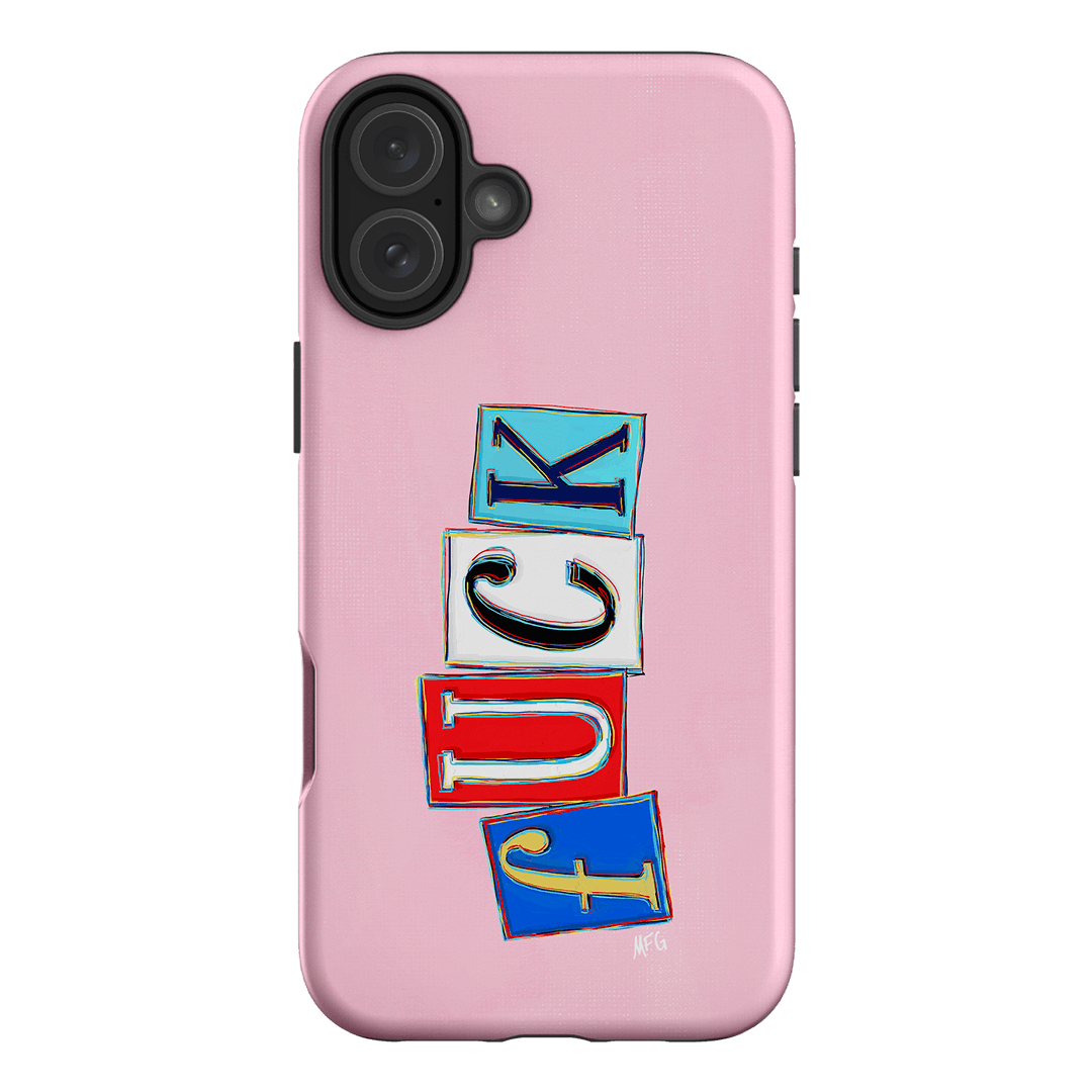 Lil Fcks Pink Printed Phone Cases iPhone 16 Plus / Armoured by Margarbs Art - The Dairy