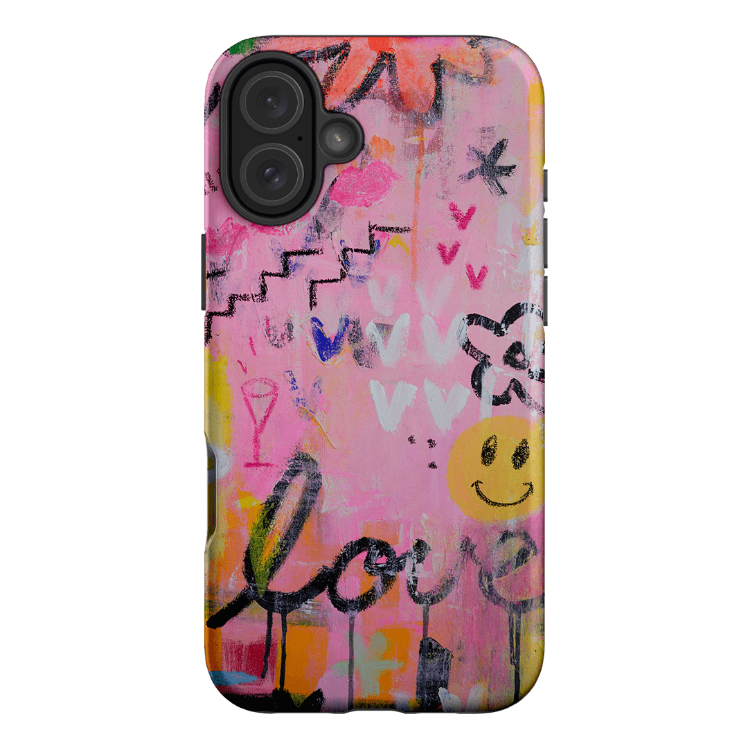 Love Smiles Printed Phone Cases iPhone 16 Plus / Armoured by Jackie Green - The Dairy