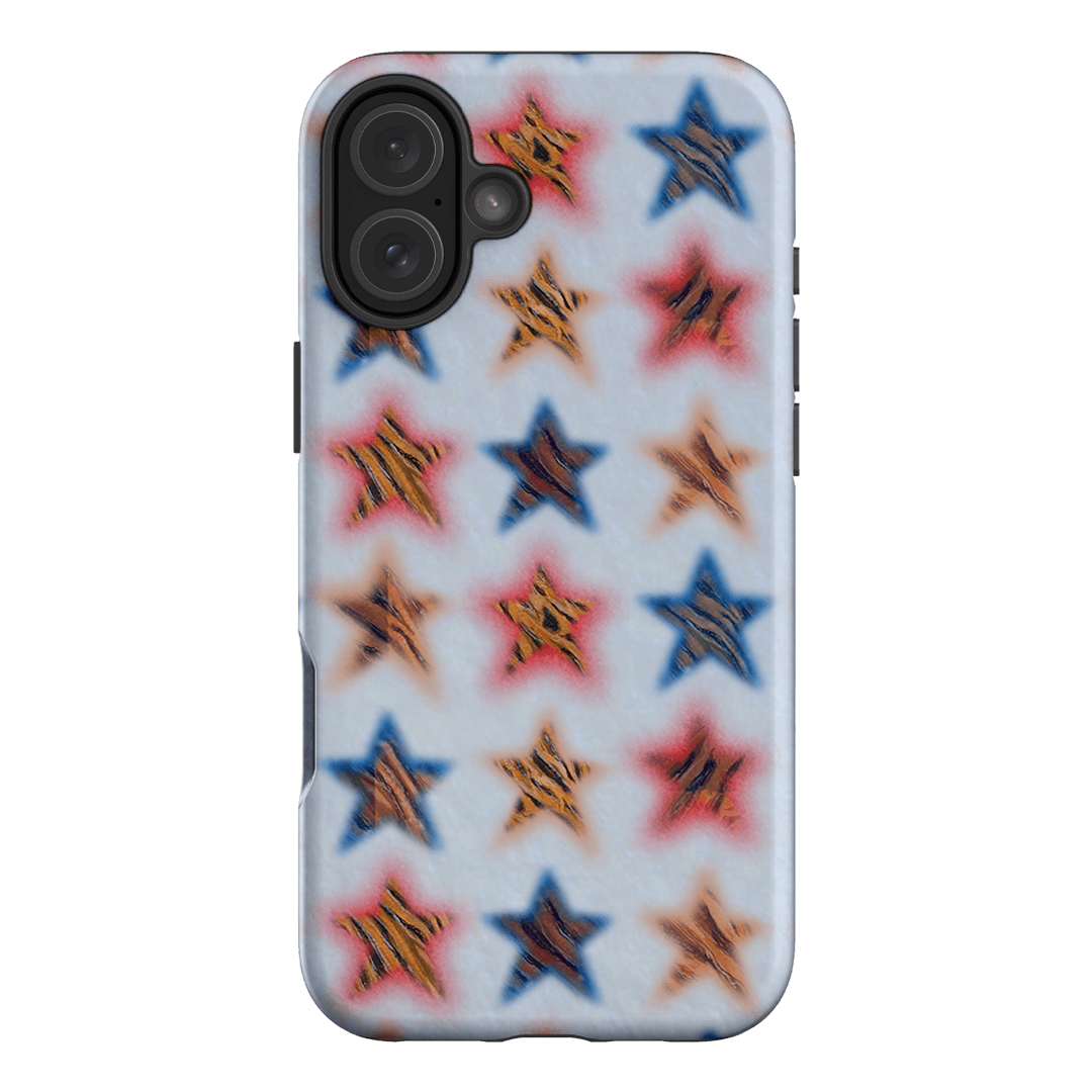 Lucky Stars Tiger Printed Phone Cases iPhone 16 Plus / Armoured by BG. Studio - The Dairy