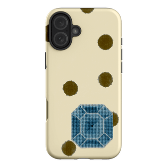 March Aquamarine Printed Phone Cases iPhone 16 Plus / Armoured by Joiana - The Dairy