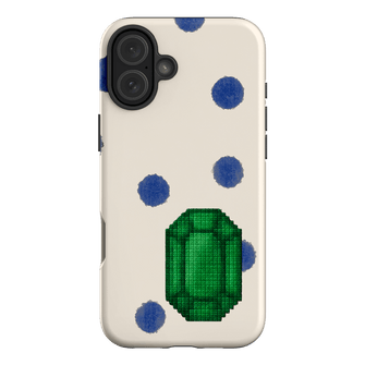 May Emerald Printed Phone Cases iPhone 16 Plus / Armoured by Joiana - The Dairy