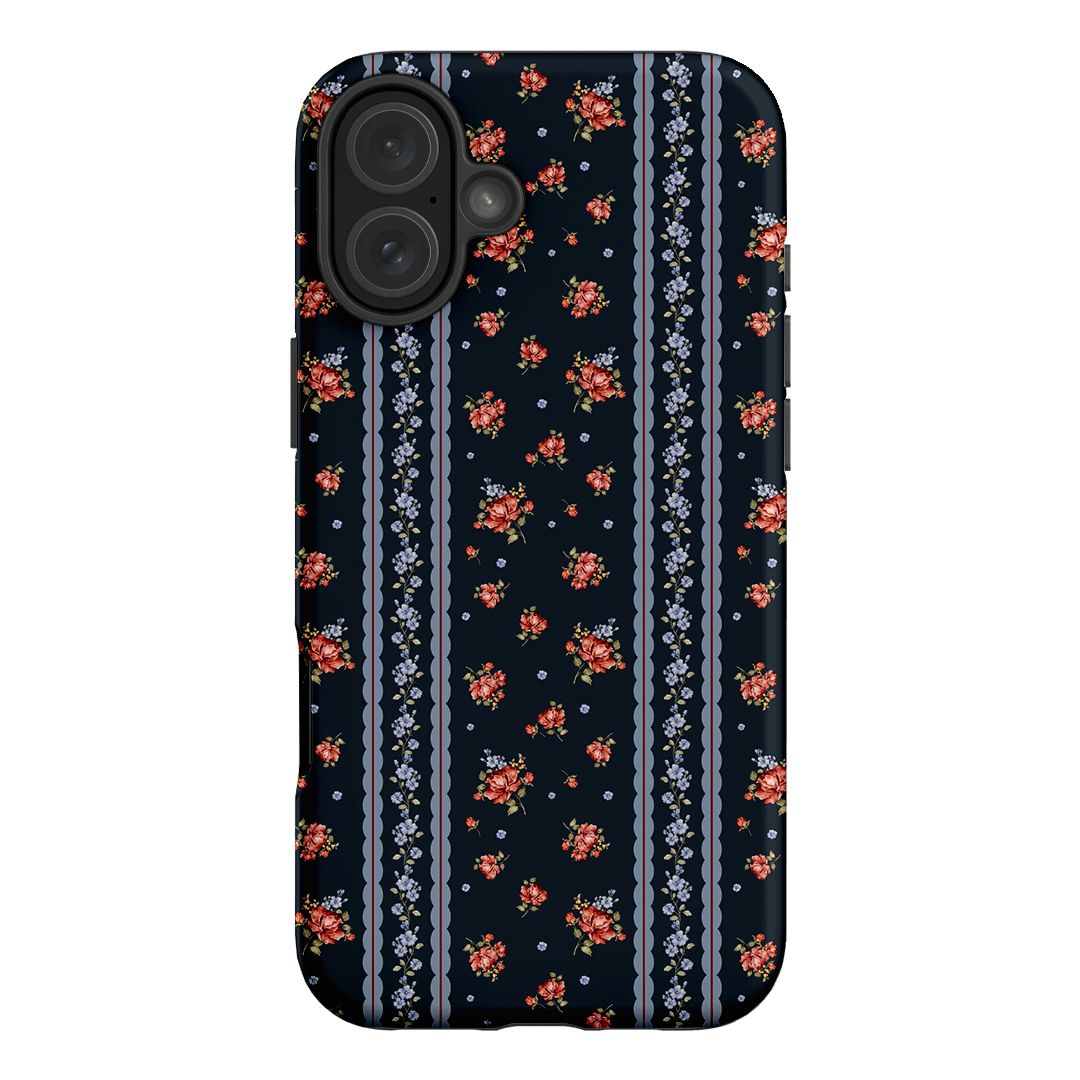 Midnight Stripe Printed Phone Cases iPhone 16 Plus / Armoured by Kasiags Art - The Dairy